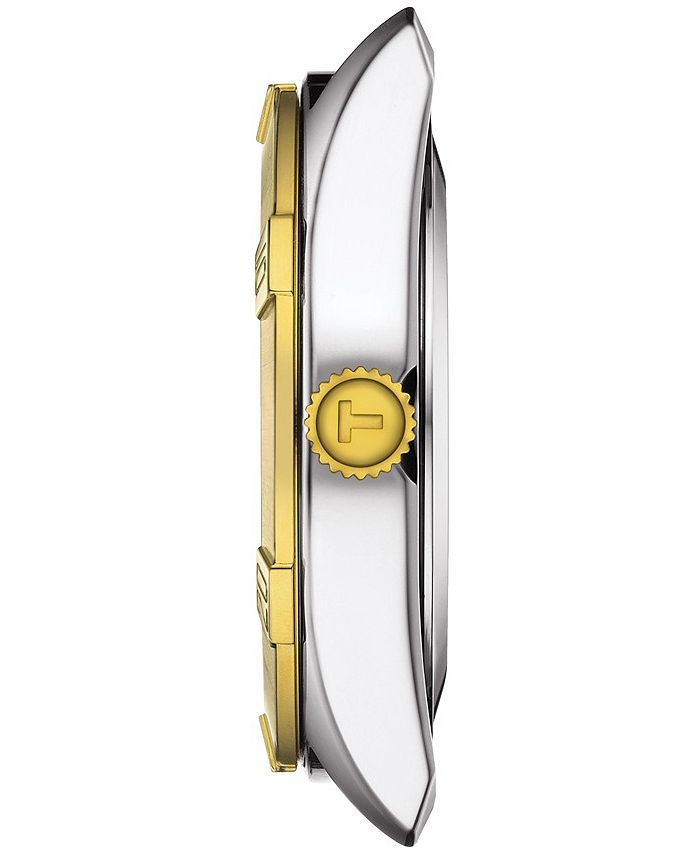 Tissot - Women's Swiss PR 100 Sport Chic T-Classic Two-Tone Stainless Steel Bracelet Watch 36mm