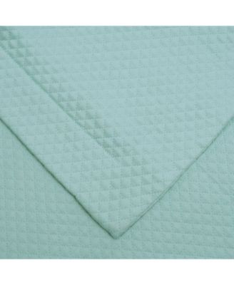 100% Cotton Diamond Solitaire All-Season 3-Piece Coverlet Set, Queen