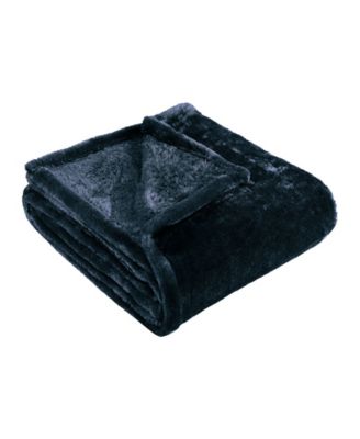 Wrinkle Resistant Plush Fleece Throw, 50" x 60"