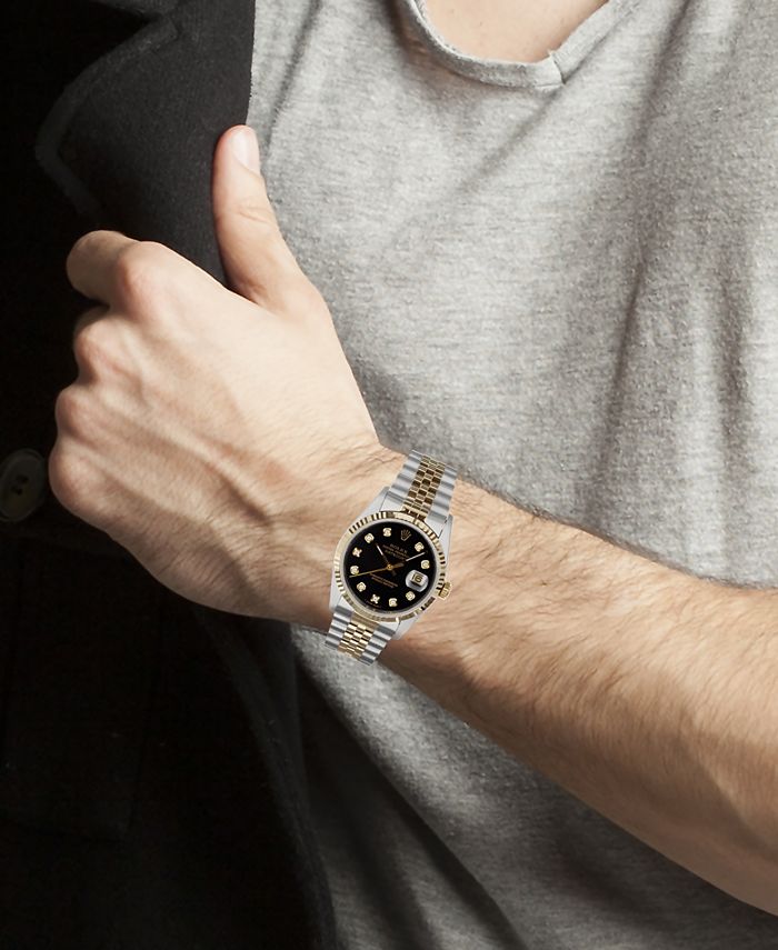 Used sales rolex macy's