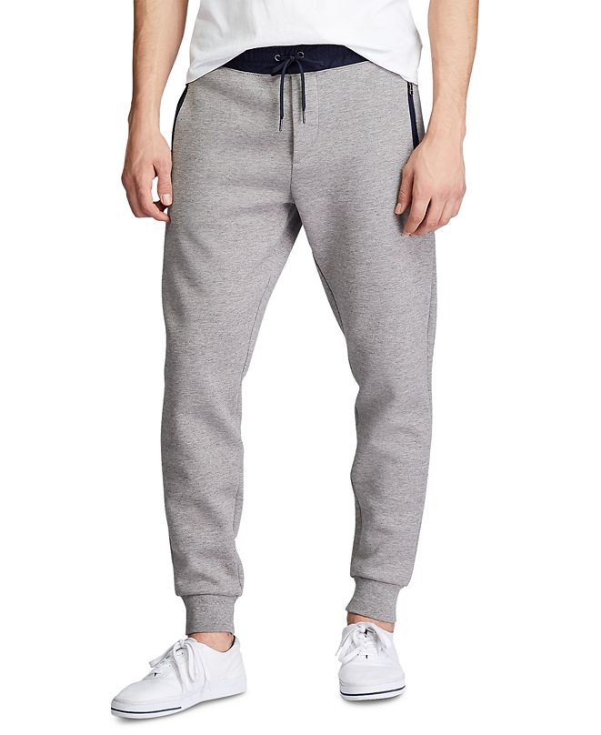 ralph lauren men's double knit joggers