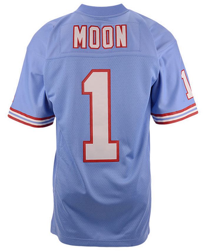 Vintage Houston Oilers Throwback NFL Jersey Moon 1 - Size 58 / 3XL - Light  Blue