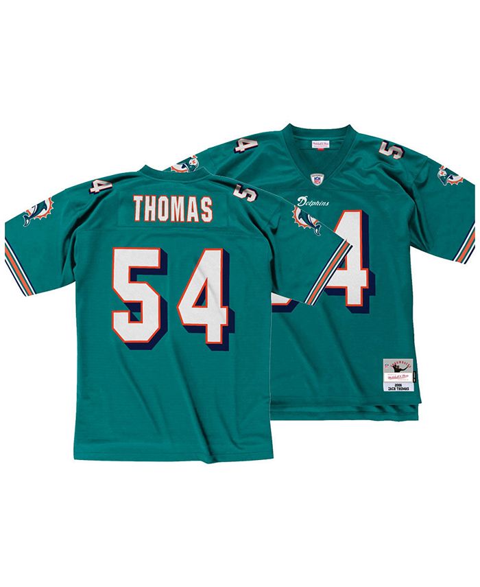 Men's Dolphins Throwback Vapor Jersey - All Stitched - Nebgift