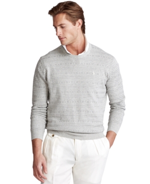 Polo Ralph Lauren Men's Fair Isle Cotton Sweater