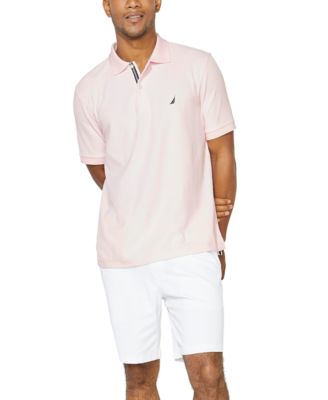 nautica men's classic fit performance deck polo