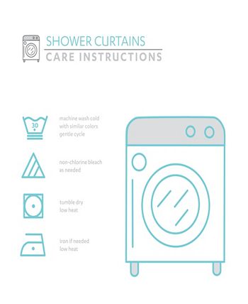 Lush Décor - Weeping Flora 16Pc Shower Curtain Set