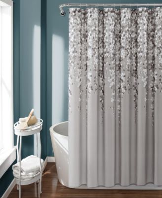 Weeping Flower Shower Curtain, 72" x 72"