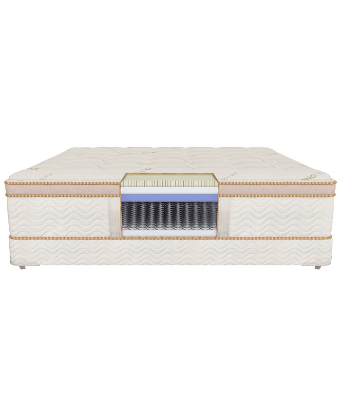 Saatva HD 15" Luxury Firm Euro Pillow Top Mattress Full Macy's