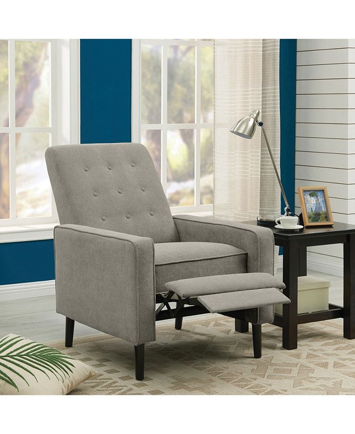 ProLounger MidCentury Modern Push Back Recliner Macy's