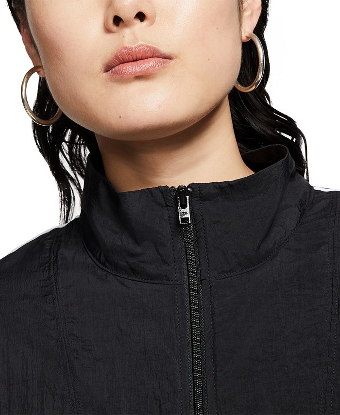 Nike Women's Sportswear Heritage QuarterZip Windbreaker Macy's