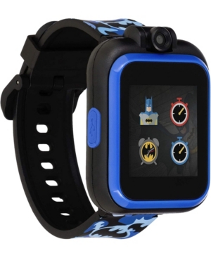 image of iTouch Kids PlayZoom Dc Comics Blue Batman Strap Touchscreen Smart Watch 42x52mm
