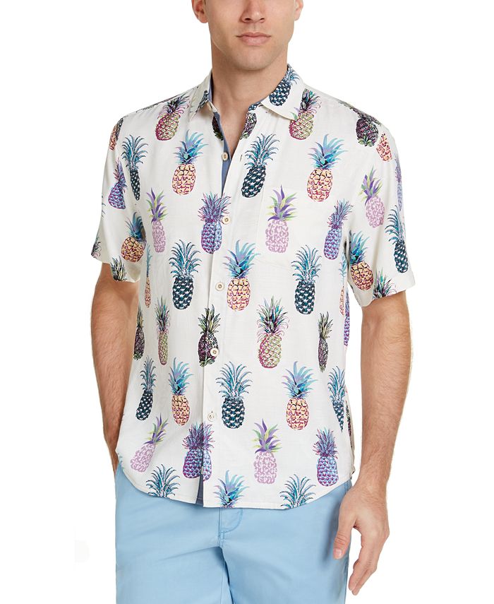 Tommy Bahama Men s Pop Art Pineapple Graphic Shirt Macy s