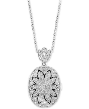 image of Diamond Floral Locket 20