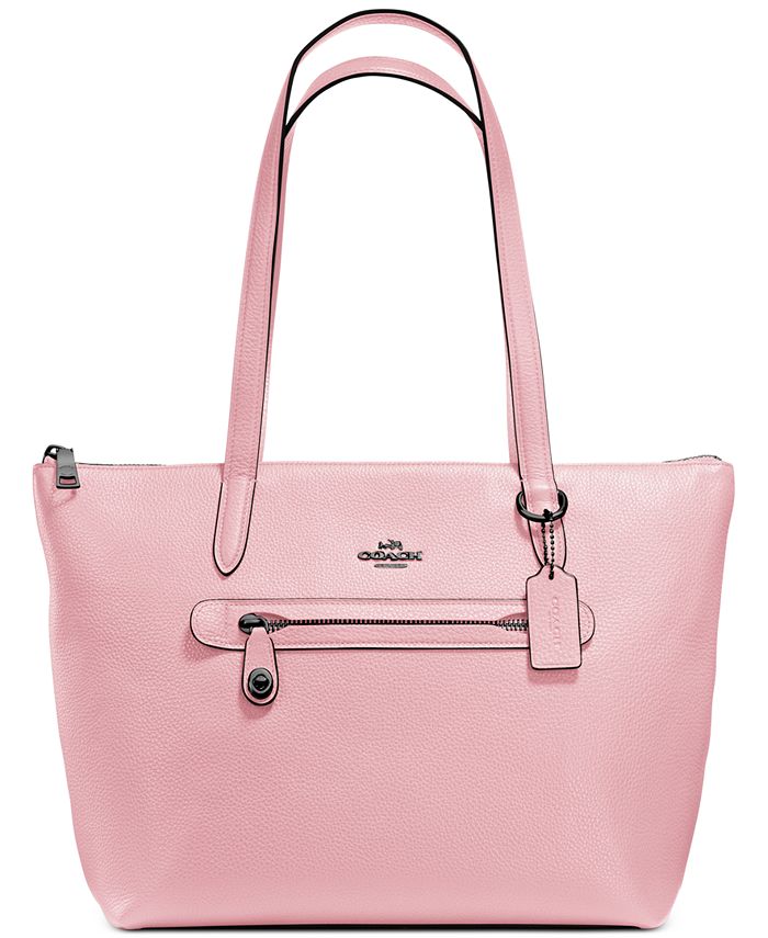 Macys coach sales taylor tote