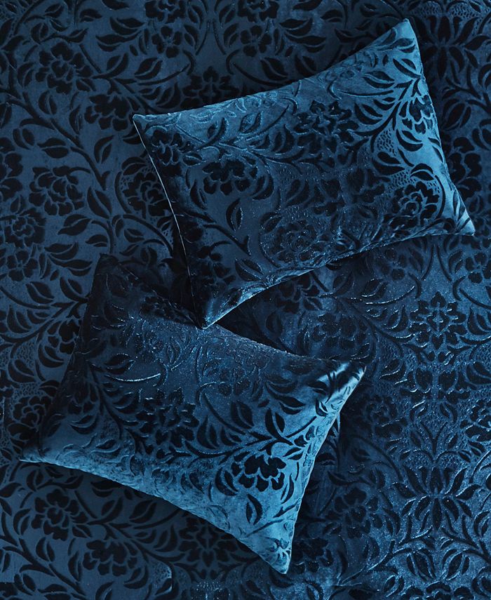 Madison Park Irene Velvet 5Piece Queen Comforter Set Macy's