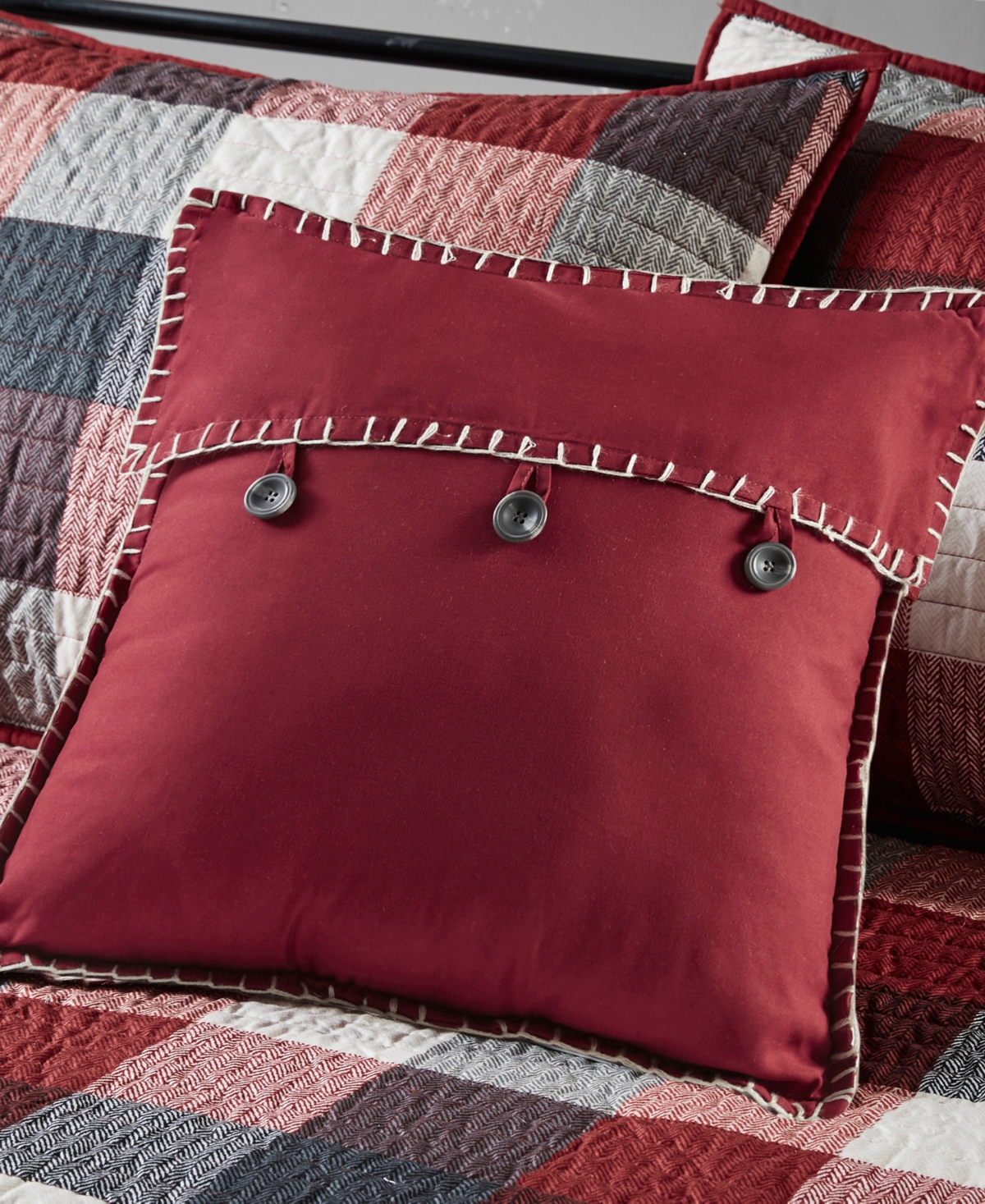 Madison Park Ridge Herringbone 6-Pc. Coverlet Set,