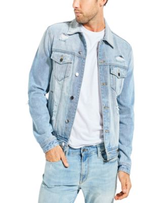 denim jacket light wash men