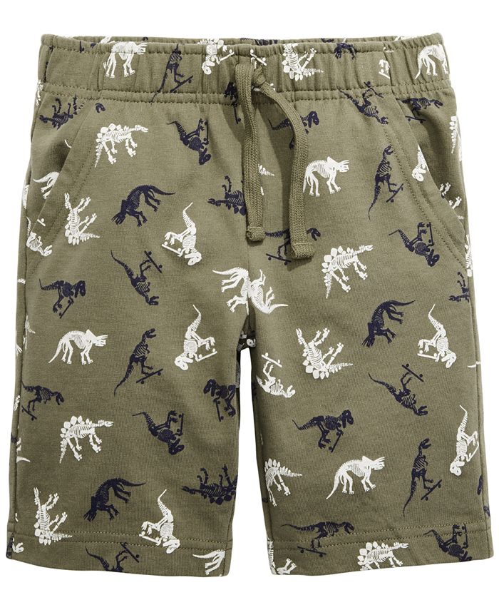 Epic Threads Little Boys Dino Knit Shorts, Created for Macy's - Macy's