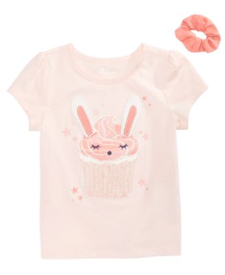 Epic Threads Little Girls Bunny Cupcake T-Shirt, Created for Macy's ...