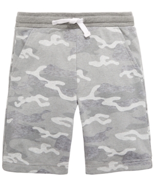image of Toddler Boys Camo Knit Shorts