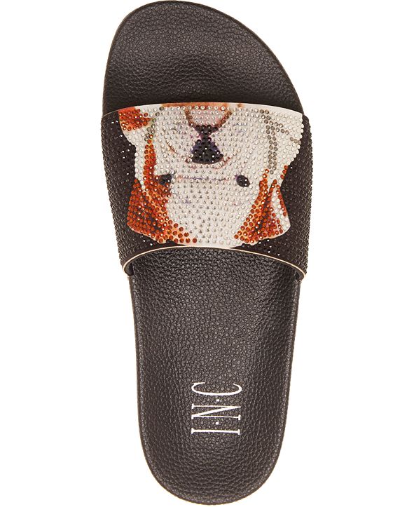 INC International Concepts INC Women's Peymin Pool Slides, Created for Macy's & Reviews