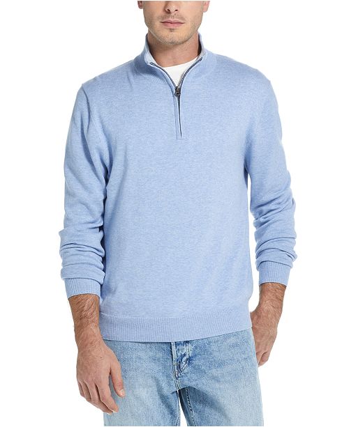 Weatherproof Vintage Men's Quarter-Zip Pullover Sweater & Reviews ...