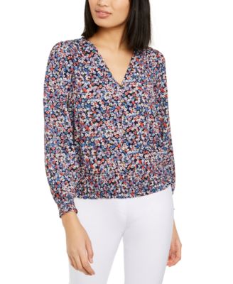 michael kors floral top