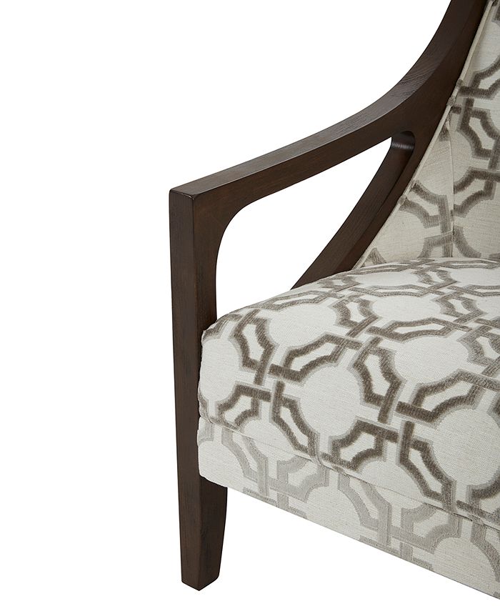 Furniture Yazlan 28" Fabric Accent Chair Macy's
