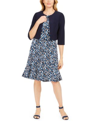 macy's petite jacket dresses