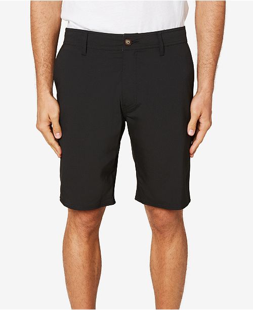 O Neill Men S Stockton Hybrid 20 Short Reviews Men Macy S