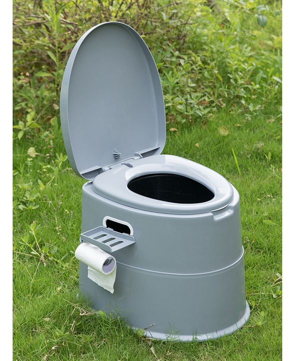 Playberg Folding Portable Travel Toilet for Camping and Hiking