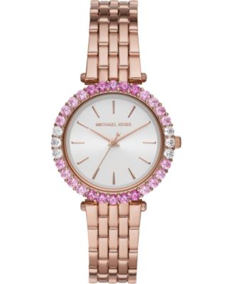 darci rose gold michael kors watch