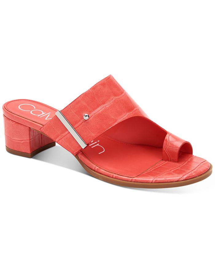 Calvin Klein Women's Daria Sandals & Reviews - Sandals - Shoes - Macy's