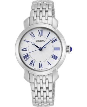 image of Seiko Women-s Essentials Stainless Steel Bracelet Watch 29.2mm