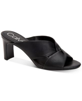 calvin klein slide sandals
