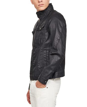 G-Star Raw Men\'s Arc Stretch Macy\'s Super Created Macy\'s - Denim 3D Jacket, Slim-Fit for