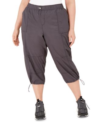 Calvin Klein - Plus Size Cotton Woven Active Pants