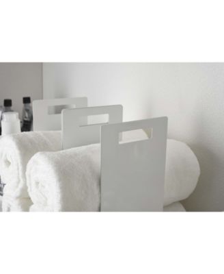 Home Tower Interlocking Towel Organizer Set of 2