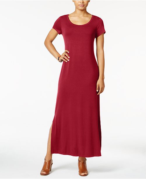 Style Co Petite Scoop Neck Maxi Dress Created For Macy S