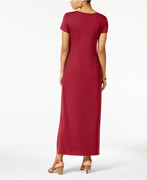Style Co Petite Scoop Neck Maxi Dress Created For Macy S