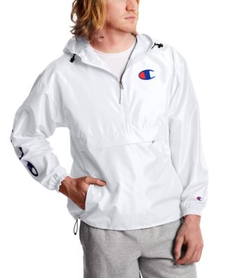 white champion jacket men's