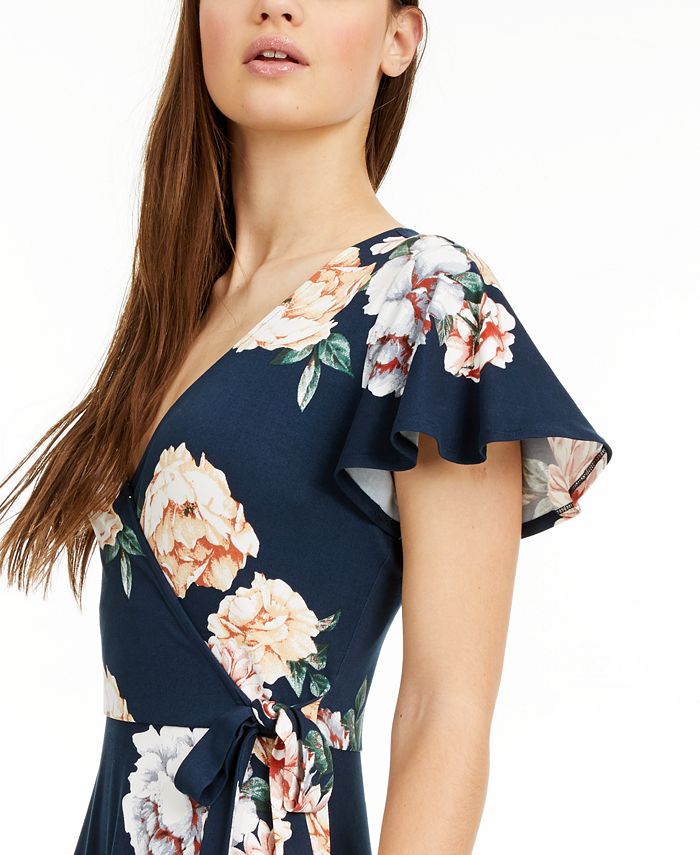 BCX Juniors' HighLow Wrap Dress Macy's
