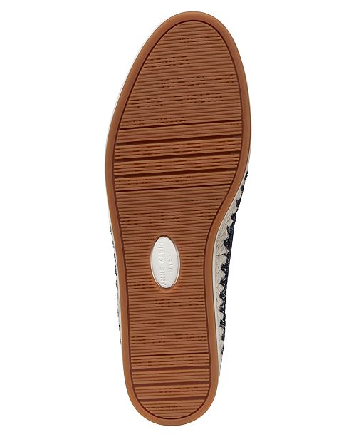 anne klein espadrille flats