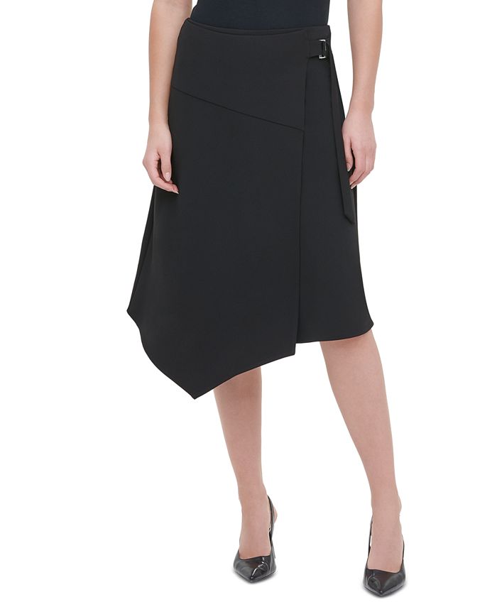 Calvin klein asymmetrical skirt clearance