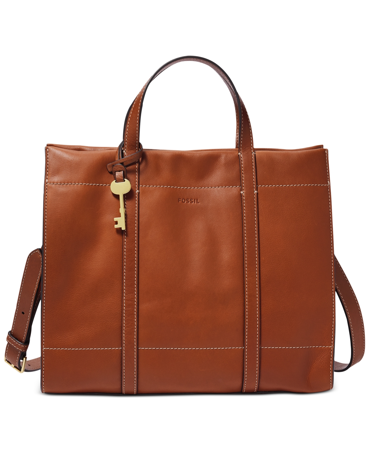 Fossil Carmen Leather Shopper & Reviews - Handbags & Accessories - Macy's