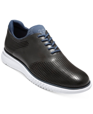 Cole Haan Men's 2ZERØGRAND Laser Saddle Oxfords Men's Shoes