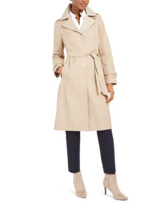 khaki raincoat