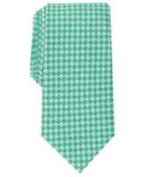 Perry Ellis Men's Wimer Check Tie - Green