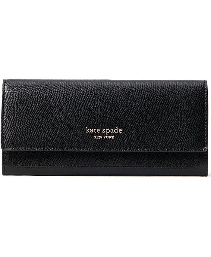 kate spade new york Spencer Slim Flap Wallet - Macy's