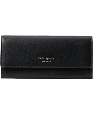 Kate spade spencer slim flap wallet hot sale